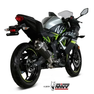 Escape Kawasaki Ninja 125 MIVV Delta Race Black - vista 2