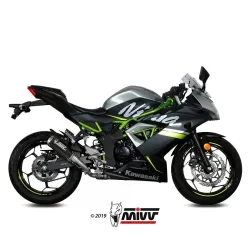Escape Kawasaki Z125 MIVV MK3 Carbono - vista 1 Escape Kawasaki Z125 MIVV MK3 Carbono - vista 1