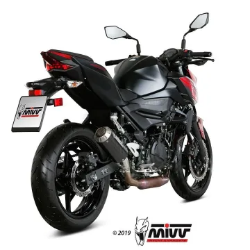 Escape Kawasaki Z400 MIVV MK3 Carbono - vista 2