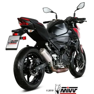 Escape Kawasaki Z400 MIVV MK3 Titanio - vista 2