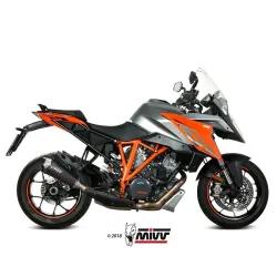 Escape  KTM 1290 Superduke GT 2017-2019 MIVV Delta Race Black - vista 1