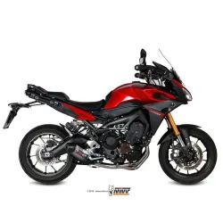 Escape completo Yamaha Tracer 900 GT 2018-2020 MIVV Oval Titanio - vista 1 Escape completo Yamaha Tracer 900 GT 2018-2020 MIVV Oval Titanio - vista 1