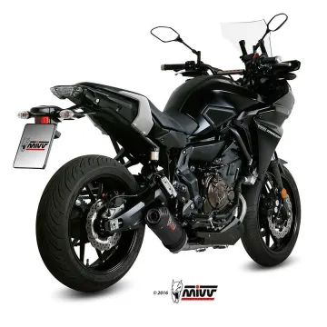 Escape completo Yamaha Tracer 700 2016-2022 MIVV Oval Carbono - vista 2