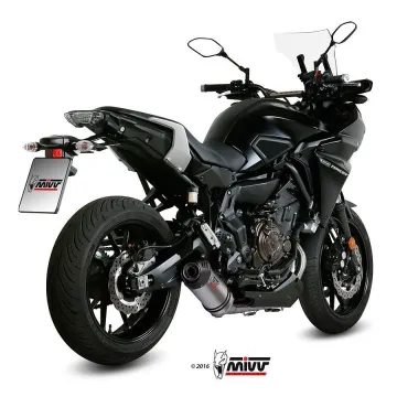 Escape completo Yamaha Tracer 700 2016-2022 MIVV Oval Titanio - vista 2
