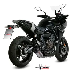 Escape completo Yamaha Tracer 700 2016-2022 MIVV Oval Titanio - vista 2 Escape completo Yamaha Tracer 700 2016-2022 MIVV Oval Titanio - vista 2