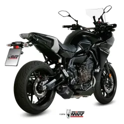 Escape completo Yamaha Tracer 700 2016-2022 MIVV Speed Edge Black - vista 2 Escape completo Yamaha Tracer 700 2016-2022 MIVV Speed Edge Black - vista 2