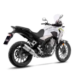 Escape Leovince Honda CB 500 X 2019-2022 LV Evo Inox - vista 2 Escape Leovince Honda CB 500 X 2019-2022 LV Evo Inox - vista 2