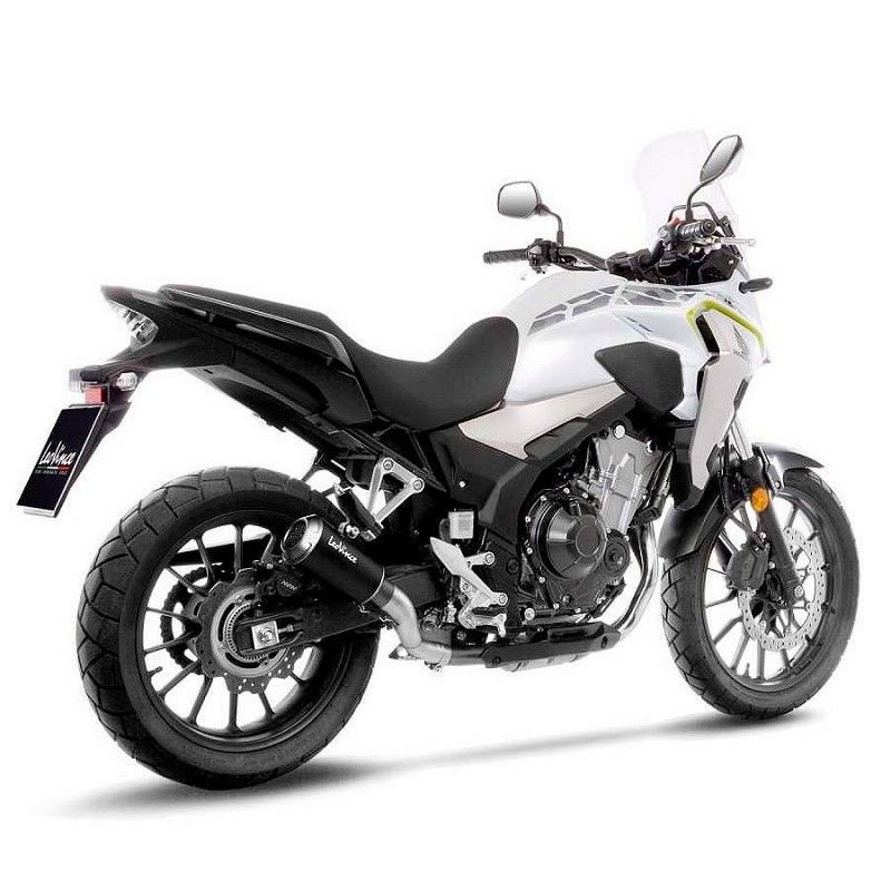 Escape Leovince Honda CB 500 X 2019-2022 LV-10 Black - vista 1