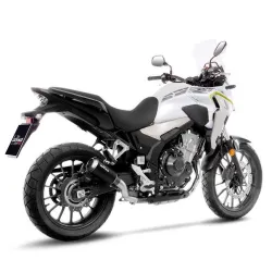 Escape Leovince Honda CB 500 X 2019-2022 LV-10 Black - vista 1 Escape Leovince Honda CB 500 X 2019-2022 LV-10 Black - vista 1