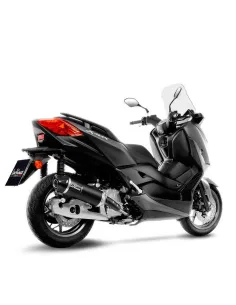 Escape completo Leovince Yamaha Xmax 125 2017-2020 Nero - vista 1 2