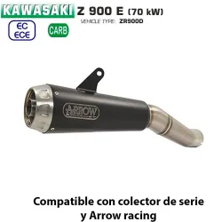 Escape Kawasaki Z900 A2 2017-2020 Arrow ProRace Nichrom Dark - vista 1