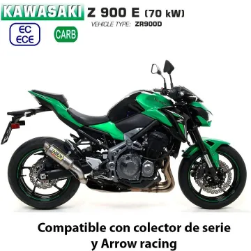 Escape Kawasaki Z900 A2 2017-2020 Arrow GP2 Full Titanio - vista 1