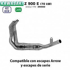 Colectores Kawasaki Z900 A2 2017-2020 Arrow 