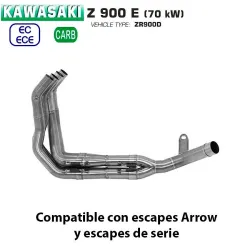 Colectores Kawasaki Z900 A2 2017-2020 Arrow 