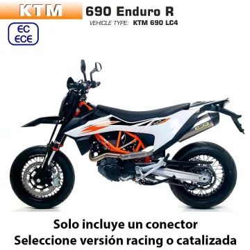 Escape KTM 690 Enduro R 2019-2020 Arrow Racetech Titanio copa Carbono - vista 1