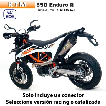Escape KTM 690 Enduro R 2019-2020 Arrow Racetech Titanio copa Carbono - vista 2