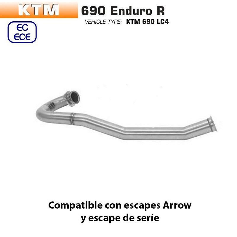 Colectores KTM 690 Enduro R 2019-2020 Arrow 