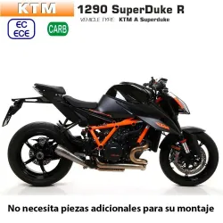 Escape Arrow KTM 1290 Superduke R 2020 Prorace Inox - vista 1