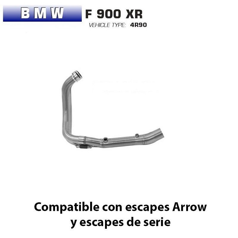 Colectores BMW F 900 XR Arrow Inox 