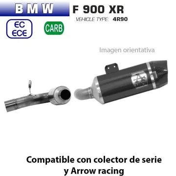 Escape BMW F 900 XR Arrow Indy Race Dark Aluminio copa Carbono - vista 1