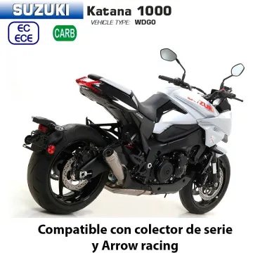 Escape Suzuki Katana 1000 Arrow Prorace Inox - vista 2