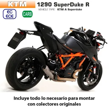 Escape KTM 1290 Superduke R 2020 Arrow Prorace Titanio - vista 2