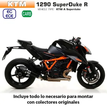 Escape KTM 1290 Superduke R 2020 Arrow Xkone Inox Dark copa Carbono - vista 1