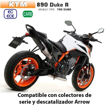 Escape KTM 890 Duke R Arrow Prorace Inox - vista 2