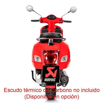 Escape Vespa GTS 125 Super 2009-2016 Akrapovic Inox - vista 3