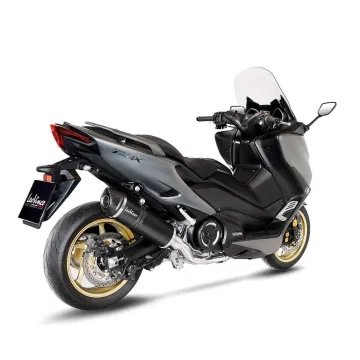 Escape completo Leovince Yamaha Tmax 560 2020-2021 LV One Evo Black Inox - vista 2