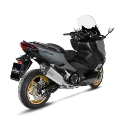 Escape completo Leovince Yamaha Tmax 560 2020-2021 LV-12 Titanio - vista 2