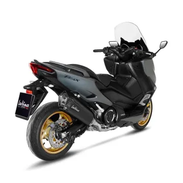 Escape completo Leovince Yamaha Tmax 560 2020-2021 LV-12 Black Inox - vista 2