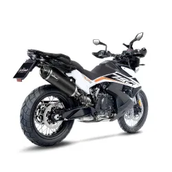Escape Leovince KTM 790 Adventure R 2019-2020 Nero Inox - vista 2 Escape Leovince KTM 790 Adventure R 2019-2020 Nero Inox - vista 2