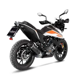Escape Leovince KTM 390 Adventure 2020-2021 LV One Evo Black - vista 2