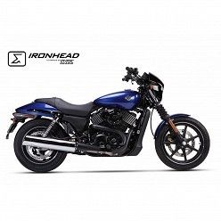 Escape Harley Davidson Street 500 2014-2016 IXIL Ironhead Round Chrome - vista 2