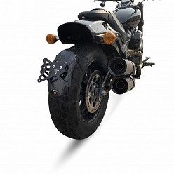 Escapes Harley Davidson Fat Bob 2018-2019 IXIL Ironhead Round Black - vista 3