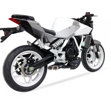 Escape Hyosung GD 250 EXIV IXIL Dual Hyperlow Black XL - vista 2