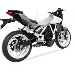Escape Hyosung GD 250 EXIV IXIL Dual Hyperlow Black XL - vista 2 Escape Hyosung GD 250 EXIV IXIL Dual Hyperlow Black XL - vista 2