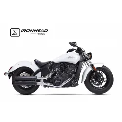 Escapes Indian Scout 2015-2019 IXIL Ironhead Round Black - vista 1