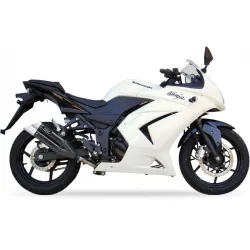 Escape Kawasaki Ninja 250 R 2008-2012 IXIL Dual Hyperlow Black XL - vista 1