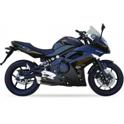 Escape Kawasaki ER-6N 2005-2011 IXIL Dual Hyperlow Black XL - vista 1