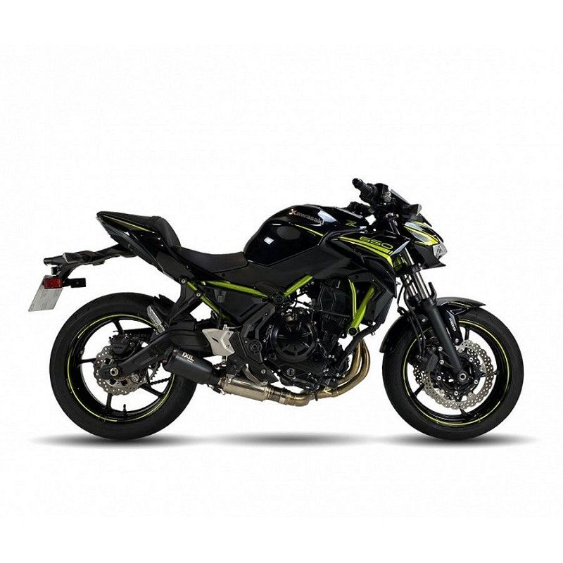 Escape completo Kawasaki Z650 2020-2021 IXIL Race Xtrem Black - vista 1