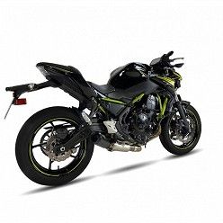 Escape completo Kawasaki Z650 2020-2021 IXIL Race Xtrem Black - vista 2