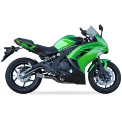 Escape completo Kawasaki Versys 650 2015-2021 IXIL Dual Hyperlow Black XL - vista 1 Escape completo Kawasaki Versys 650 2015-2021 IXIL Dual Hyperlow Black XL - vista 1