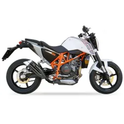Escape KTM Duke 690 2012-2016 IXIL Dual Hyperlow Black XL - vista 1