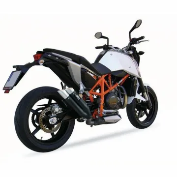 Escape KTM Duke 690 2012-2016 IXIL Dual Hyperlow Black XL - vista 2
