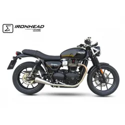 Escapes Triumph Street Twin 2016-2018 IXIL Ironhead Conical Matt - vista 1 Escapes Triumph Street Twin 2016-2018 IXIL Ironhead Conical Matt - vista 1