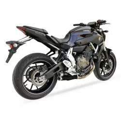 Escape completo Yamaha MT07 2014-2020 IXIL Dual Hyperlow Black XL - vista 2 Escape completo Yamaha MT07 2014-2020 IXIL Dual Hyperlow Black XL - vista 2