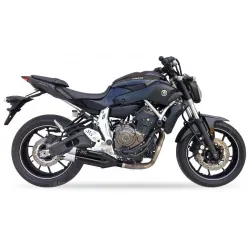 Escape completo Yamaha Tracer 700 2017-2019 IXIL Dual Hyperlow Black XL - vista 1