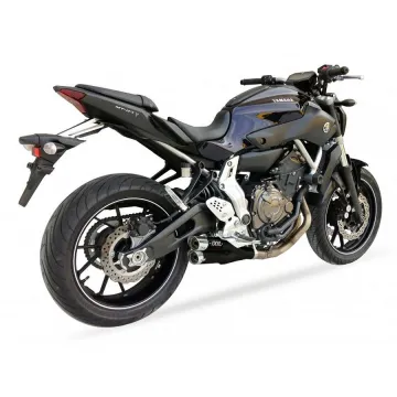 Escape completo Yamaha Tracer 700 2017-2019 IXIL Dual Hyperlow Black XL - vista 2
